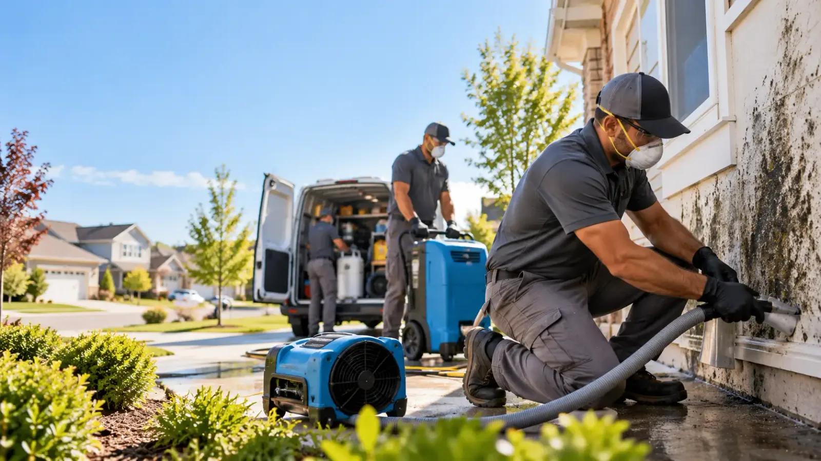 Mold Remediation in Four Oaks, NC